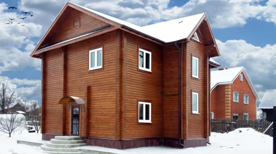 Izgradnja kuća od obrađenog drveta "ključ u ruke" u Jekaterinburgu i regiji ...